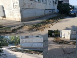 22 округ. Начало работ по благоустройству округа.